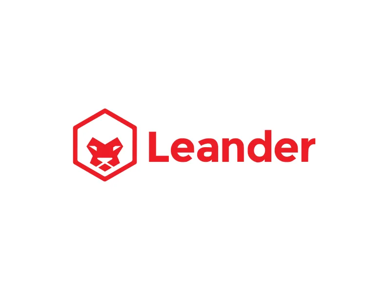 Leander Games logo